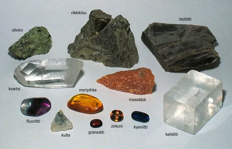 The Mineralogy card