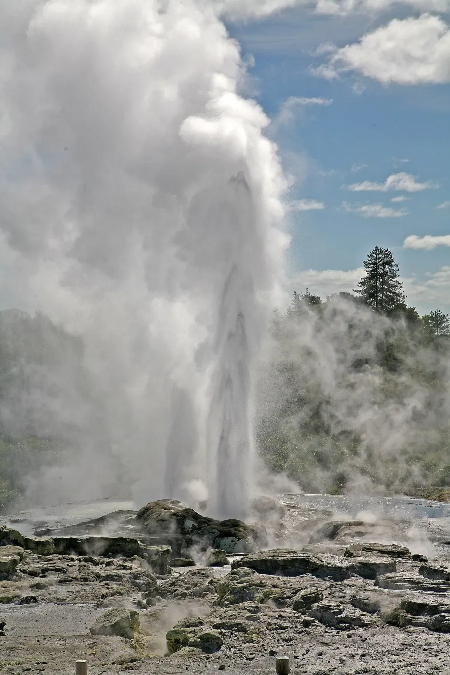 La carte Geyser