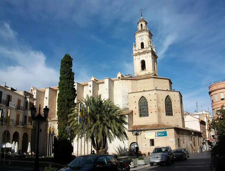 La carte Collégiale Sainte-Marie de Gandia