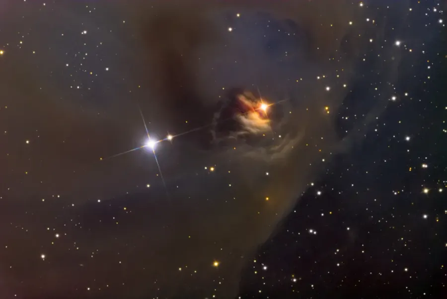 La carte NGC 1555