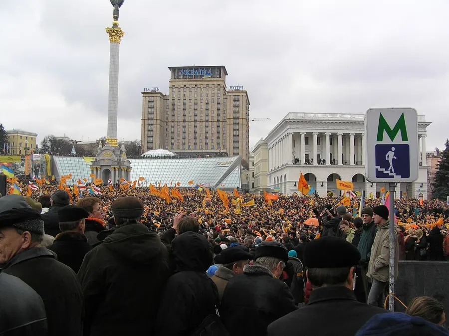 The Orange Revolution card