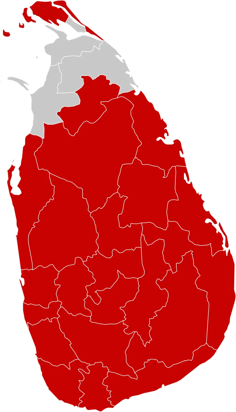 The COVID-19 pandemic in Sri Lanka card