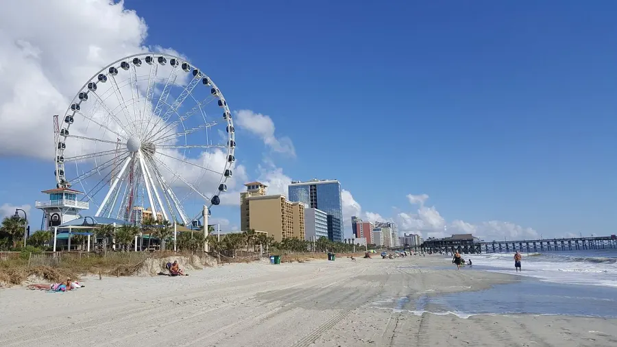 La carte Myrtle Beach