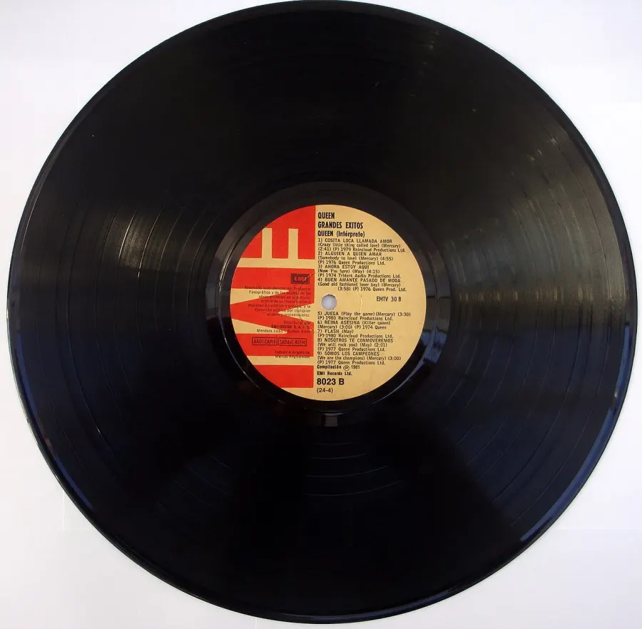 The LP record card