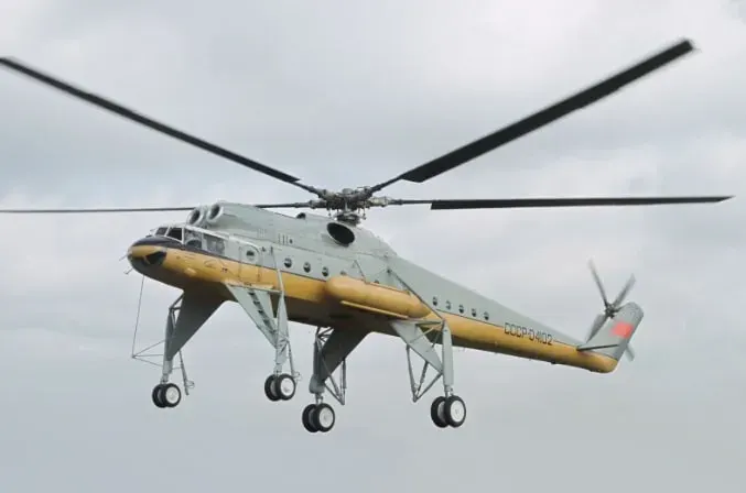 La carte Mil Mi-10