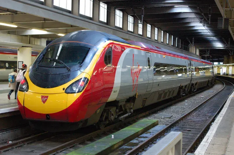 The Virgin Trains card