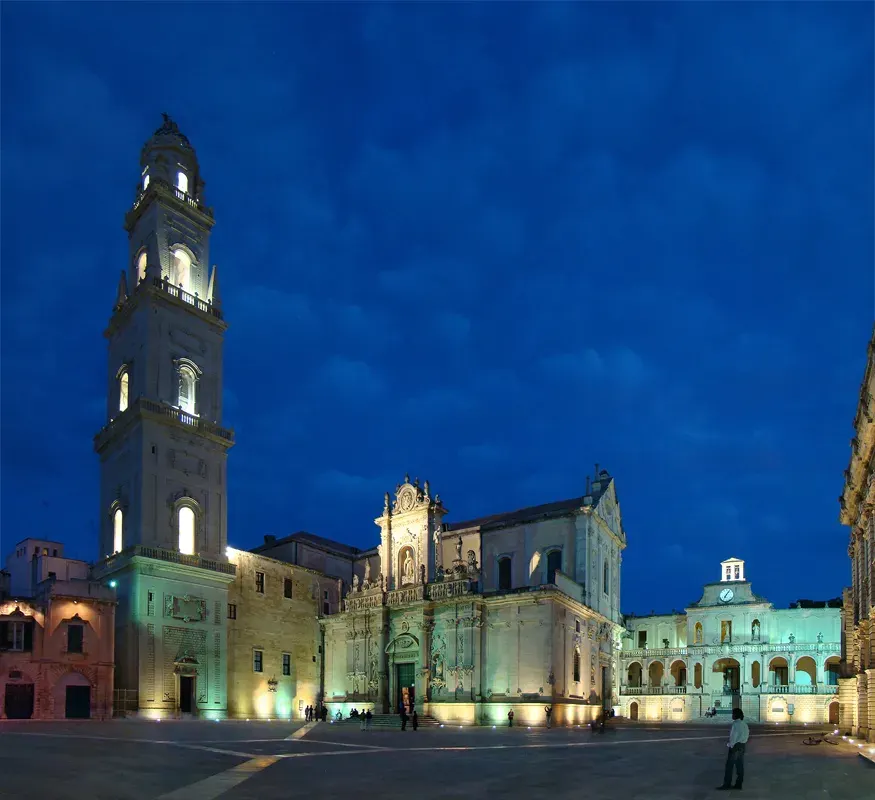 The Lecce Cathedral card