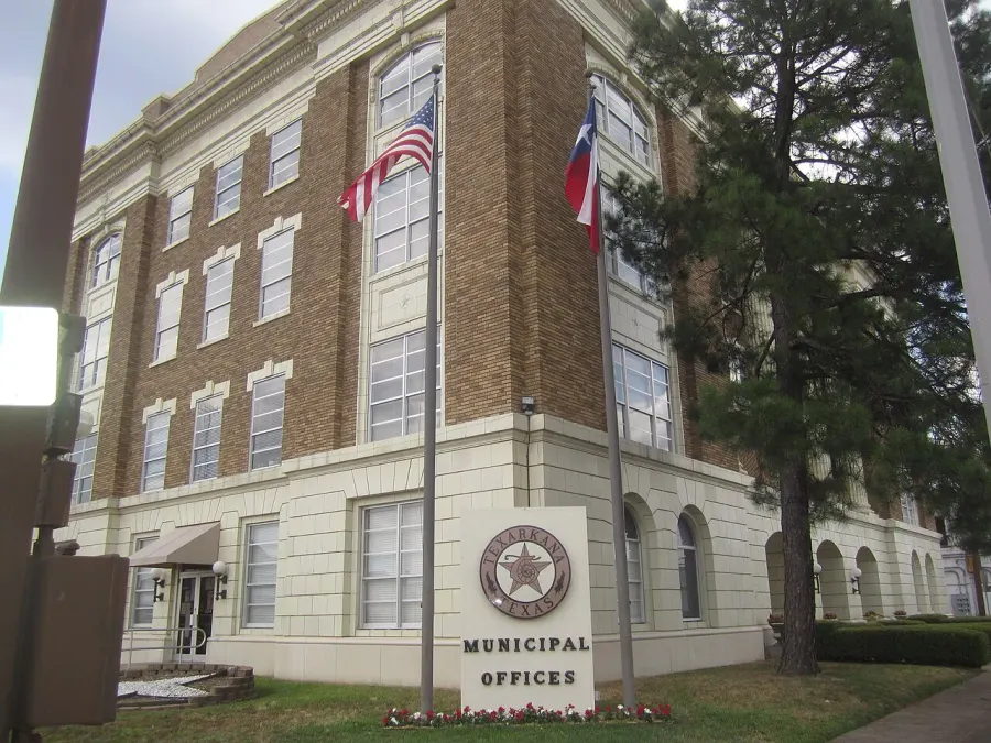 The Texarkana, Texas card