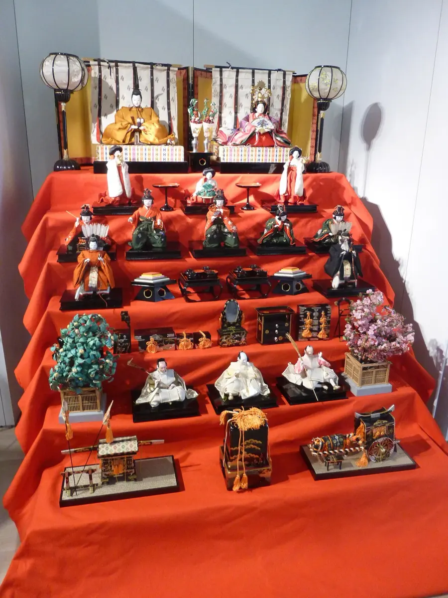 La carte Hina matsuri