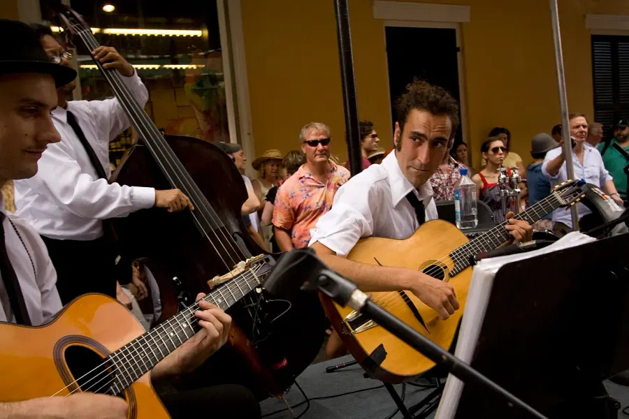 La carte Jazz manouche