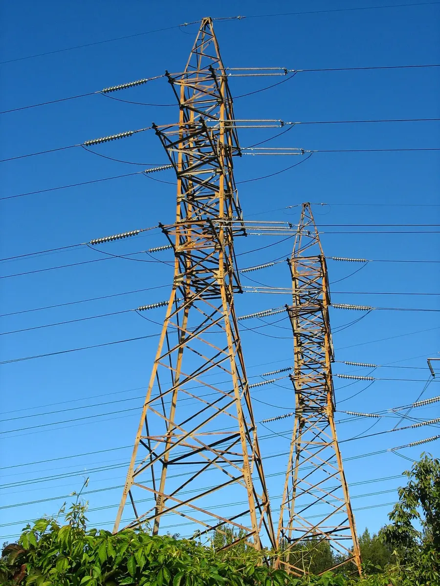 La carte Réseau de distribution électrique