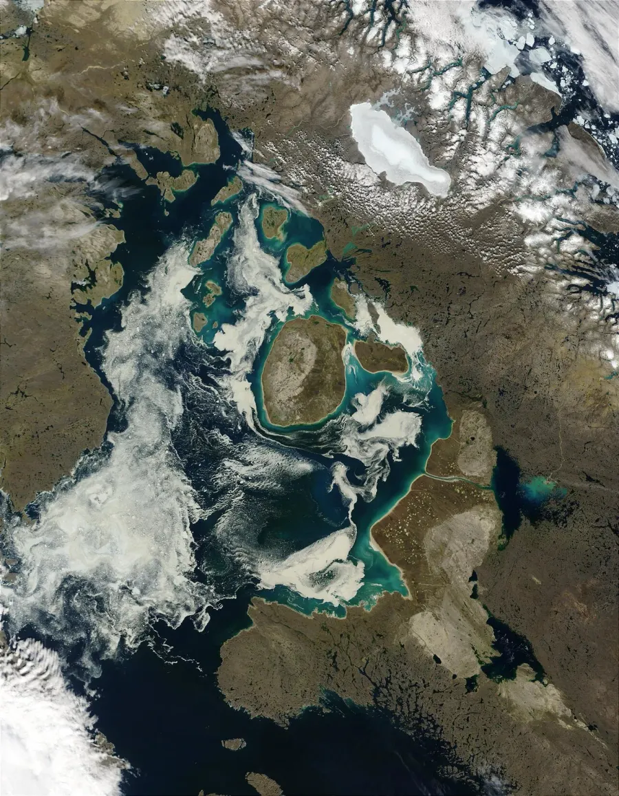 La carte Bassin de Foxe
