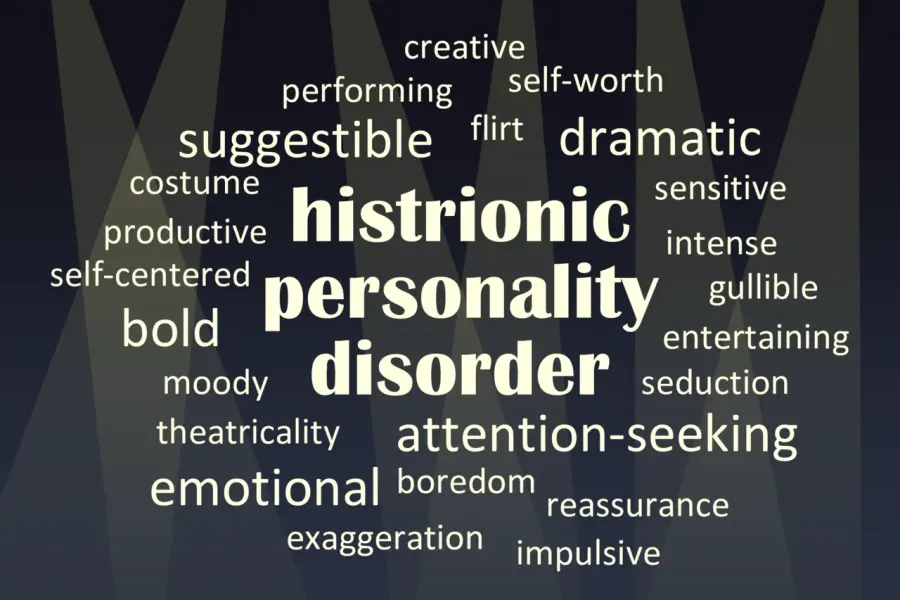 La carte Trouble de la personnalité histrionique