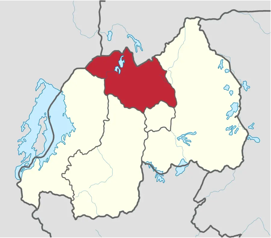 The Northern Province, Rwanda card