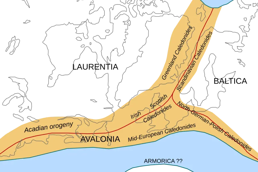 The Caledonian orogeny card