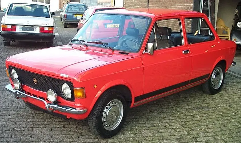 La carte Fiat 128