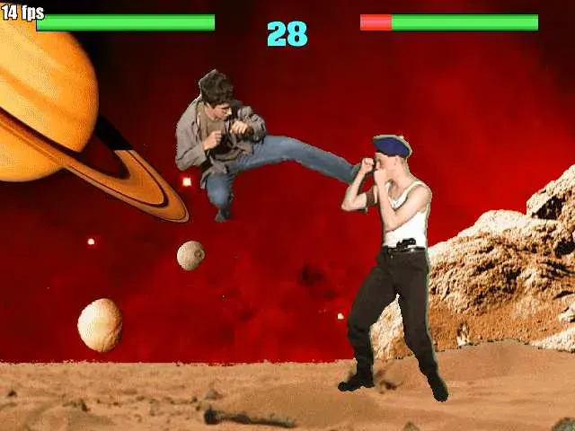 The Fighting game card