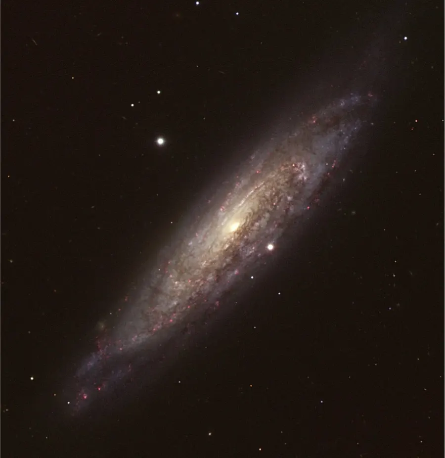 La carte NGC 134