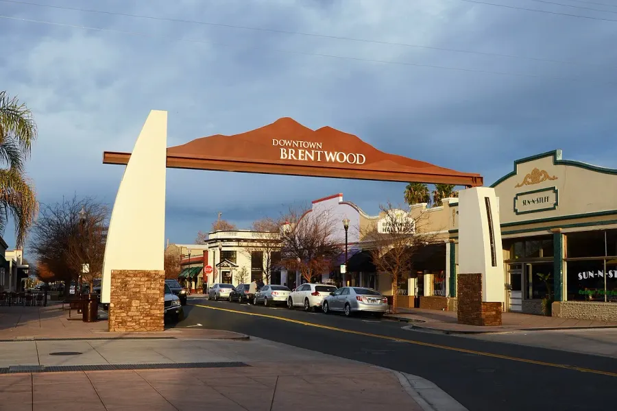 La carte Brentwood