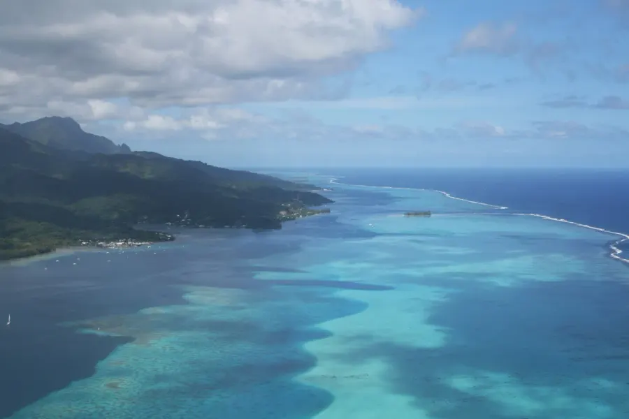 La carte Raiatea