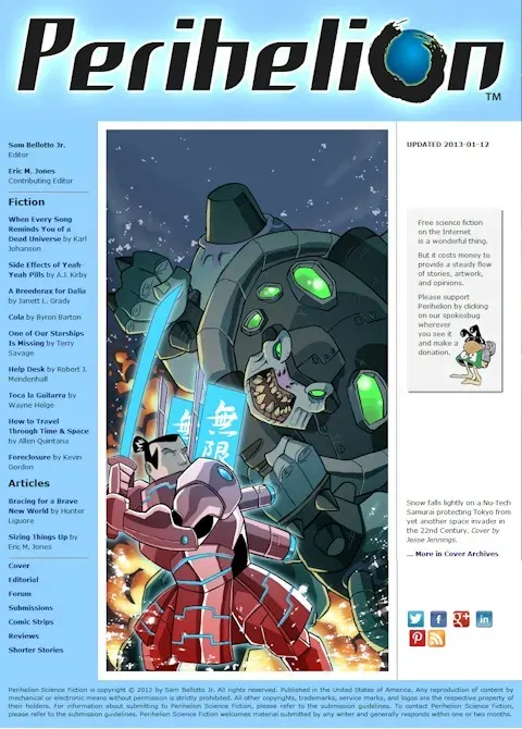 La carte Webzine