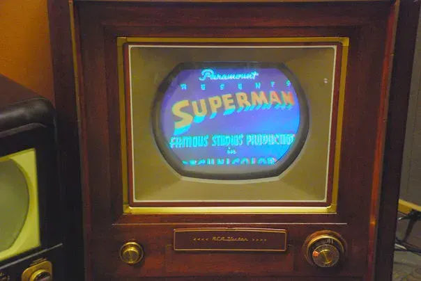 The Color television card