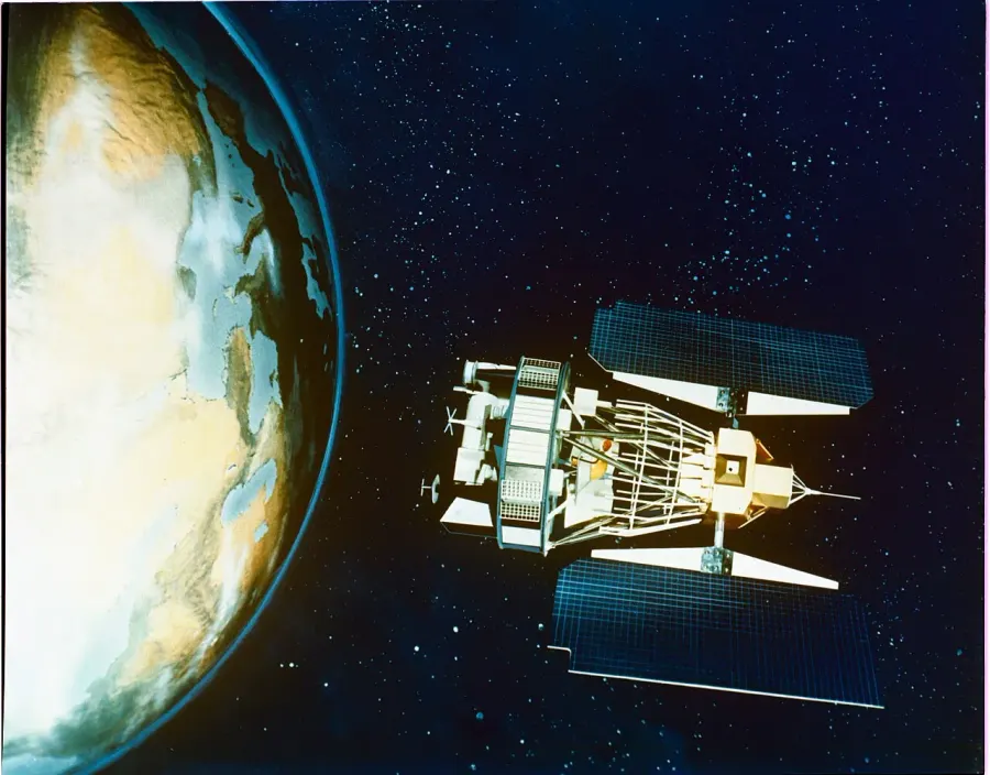 La carte Programme Landsat