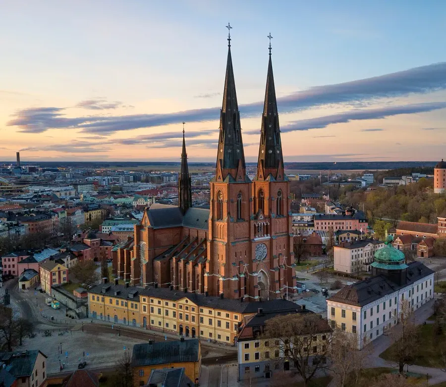 The Uppsala Cathedral card