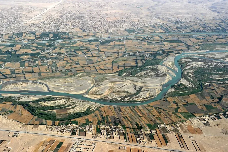 La carte Helmand