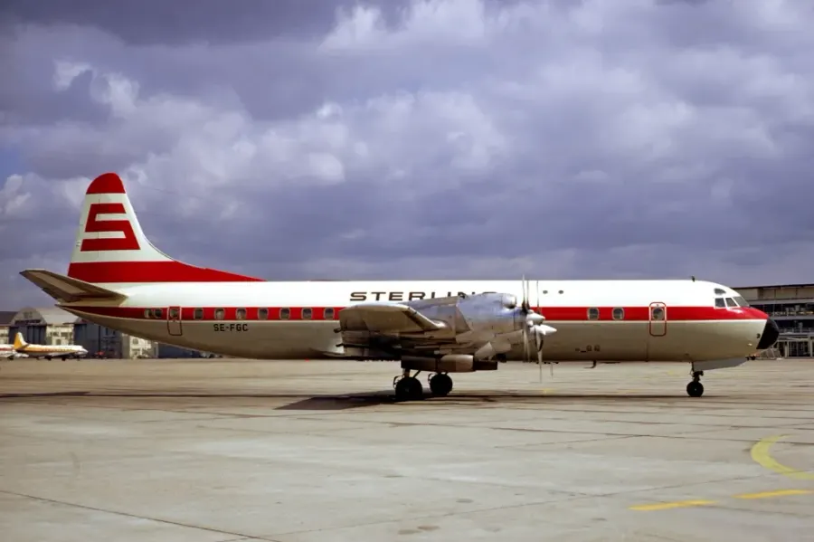 La carte Lockheed L-188 Electra
