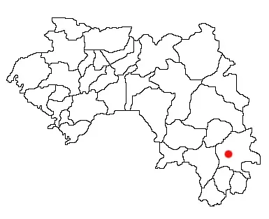 The Beyla Prefecture card