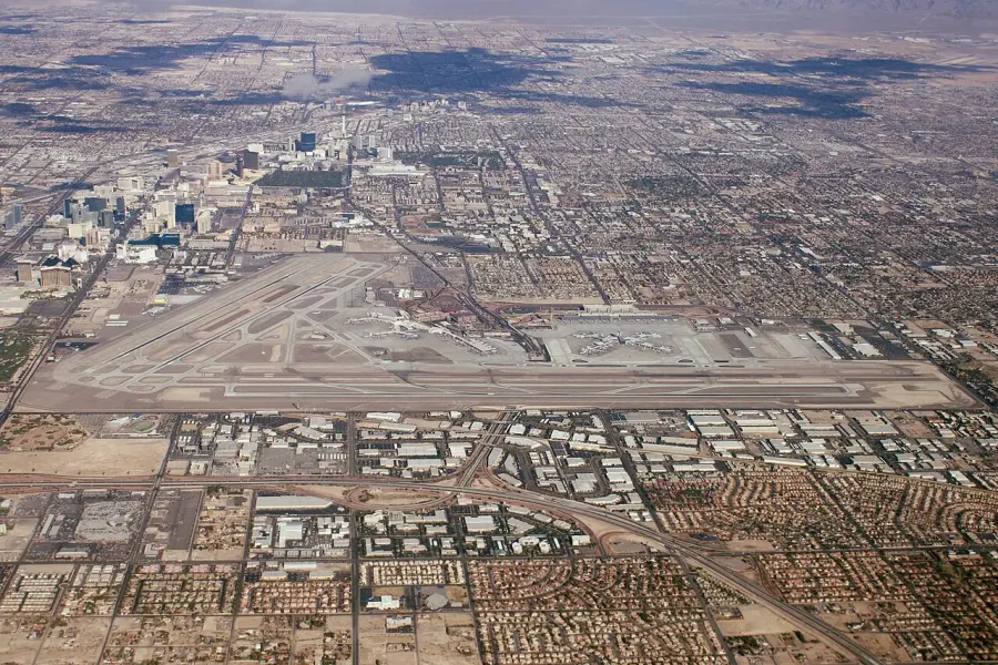 The Harry Reid International Airport card