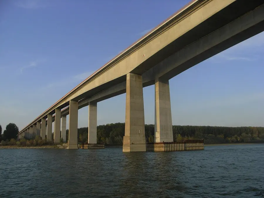 La carte Pont de Beška