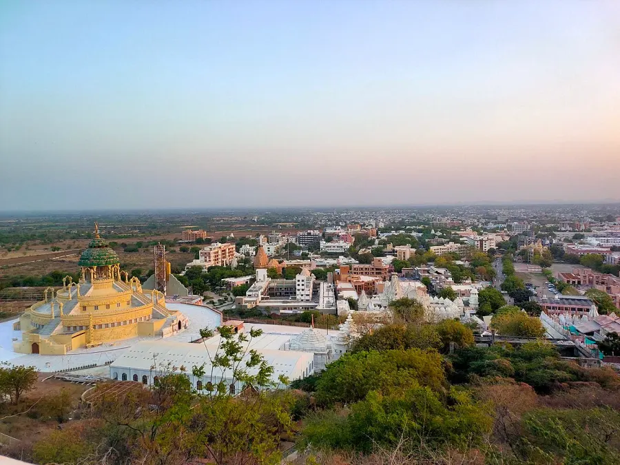 La carte District de Bhavnagar