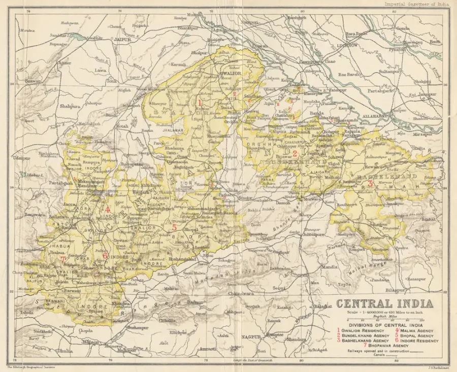 The Bhopal State card