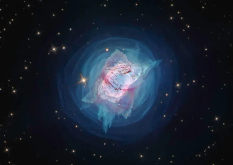 The NGC 7027 card