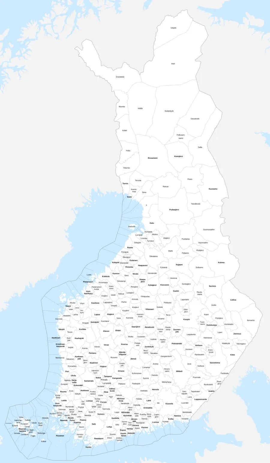 La carte Commune