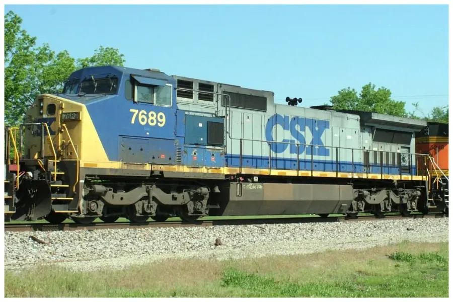 The CSX Transportation card
