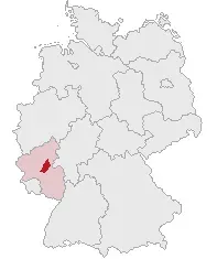 The Rhein-Hunsrück-Kreis card