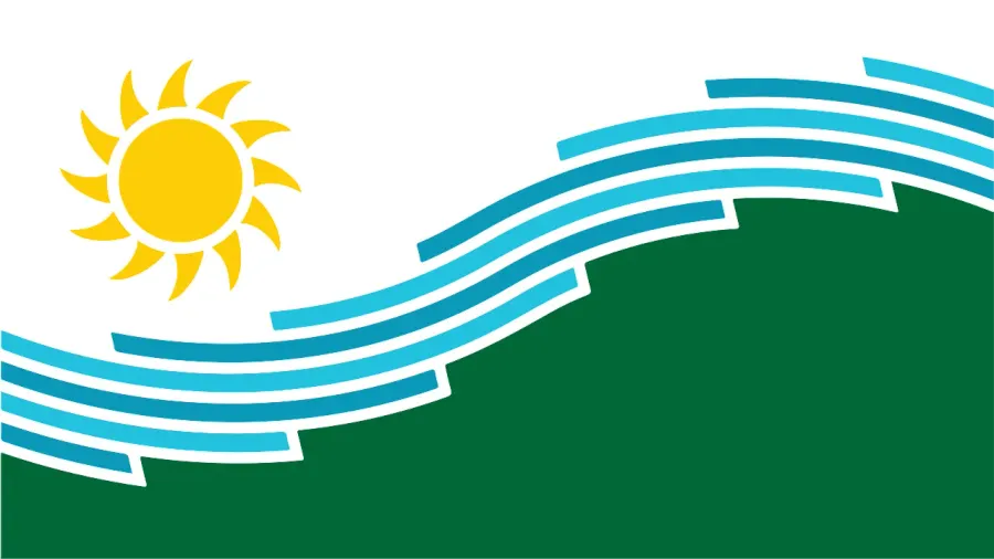 La carte Drapeau de Spokane