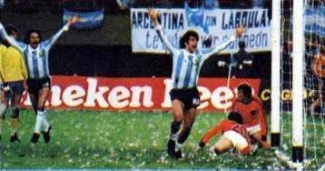 The 1978 FIFA World Cup final card
