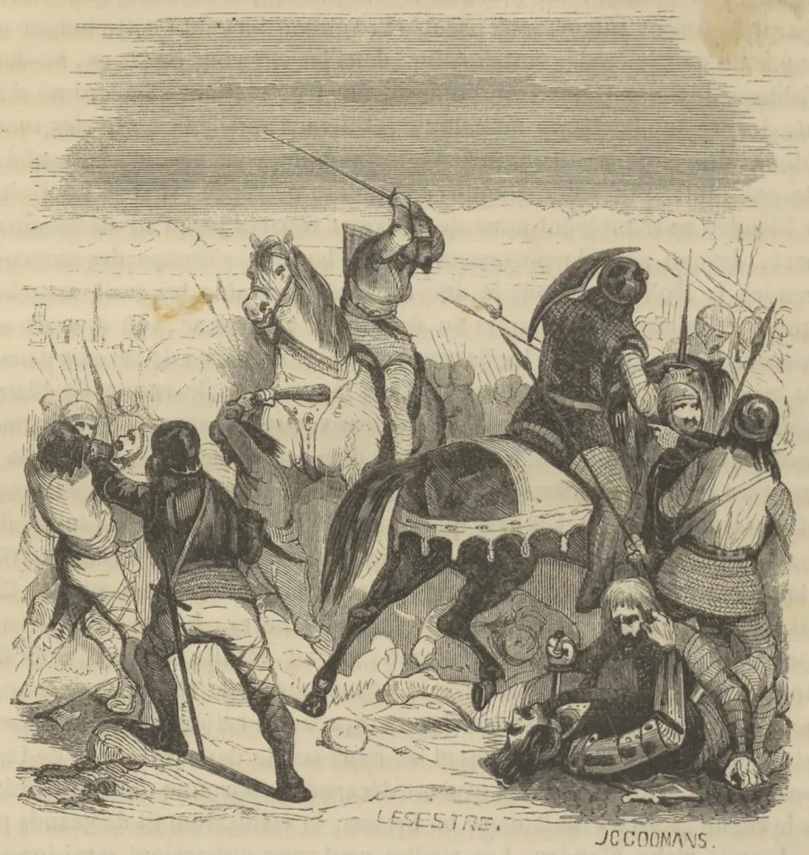 The Battle of Cassel card