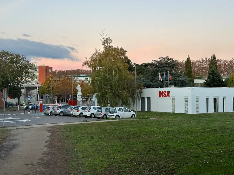 La carte Institut national des sciences appliquées de Toulouse