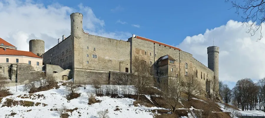 La carte Château de Toompea