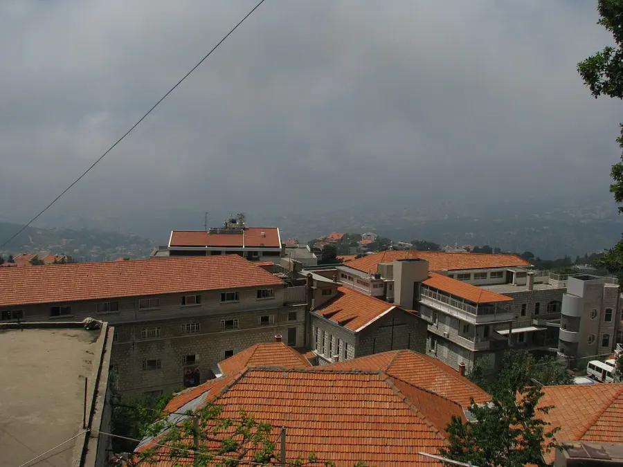 La carte Bikfaya