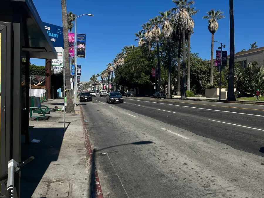 The Sunset Boulevard card