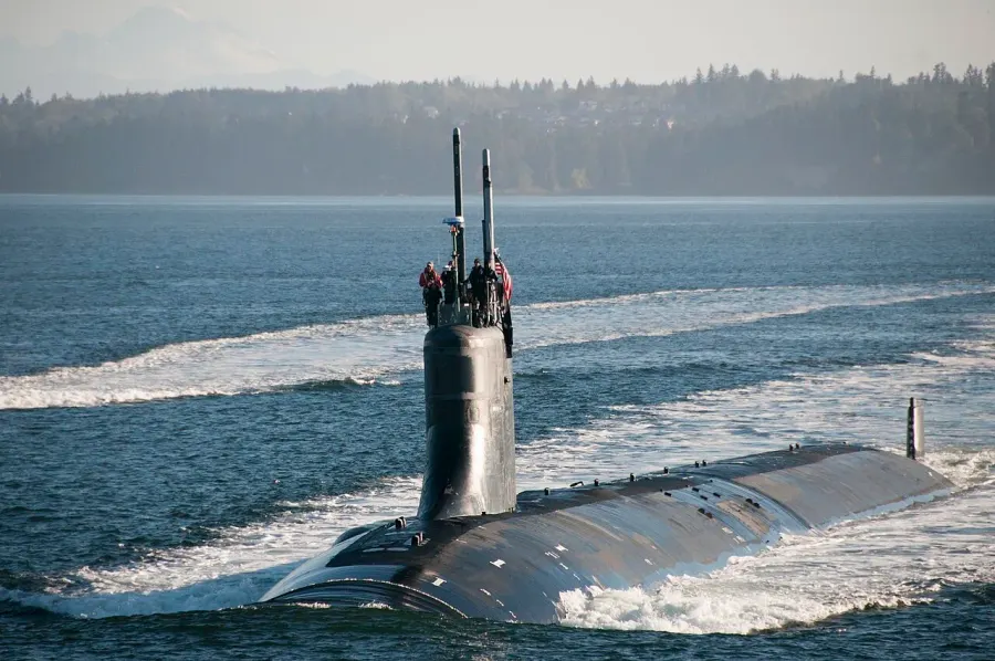 La carte Classe Seawolf