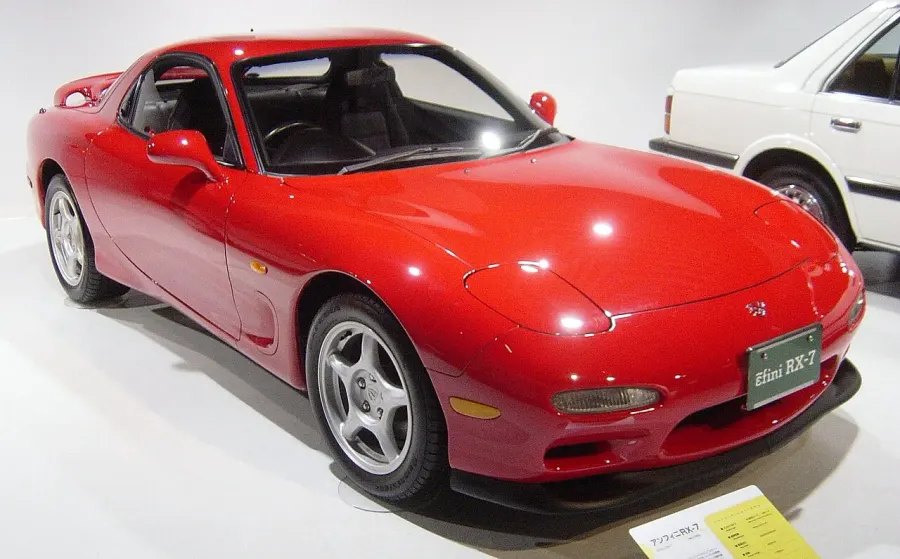La carte Mazda RX-7