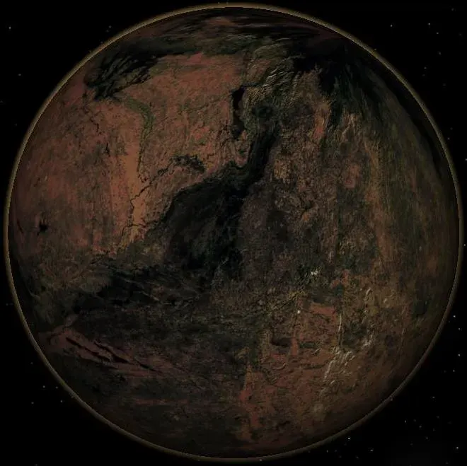 The Carbon planet card