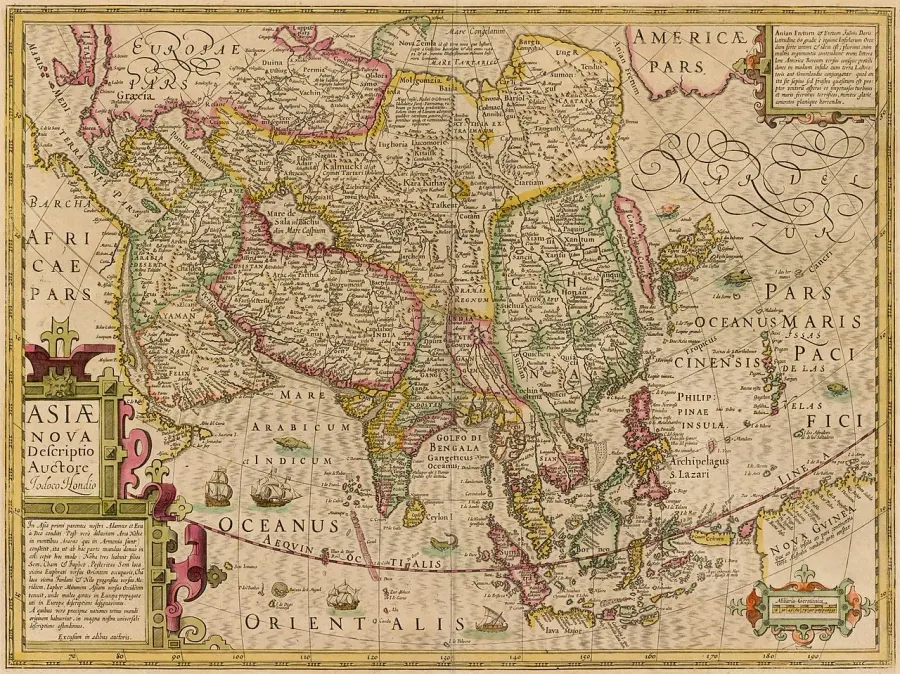 La carte Empire Kara-Khitan